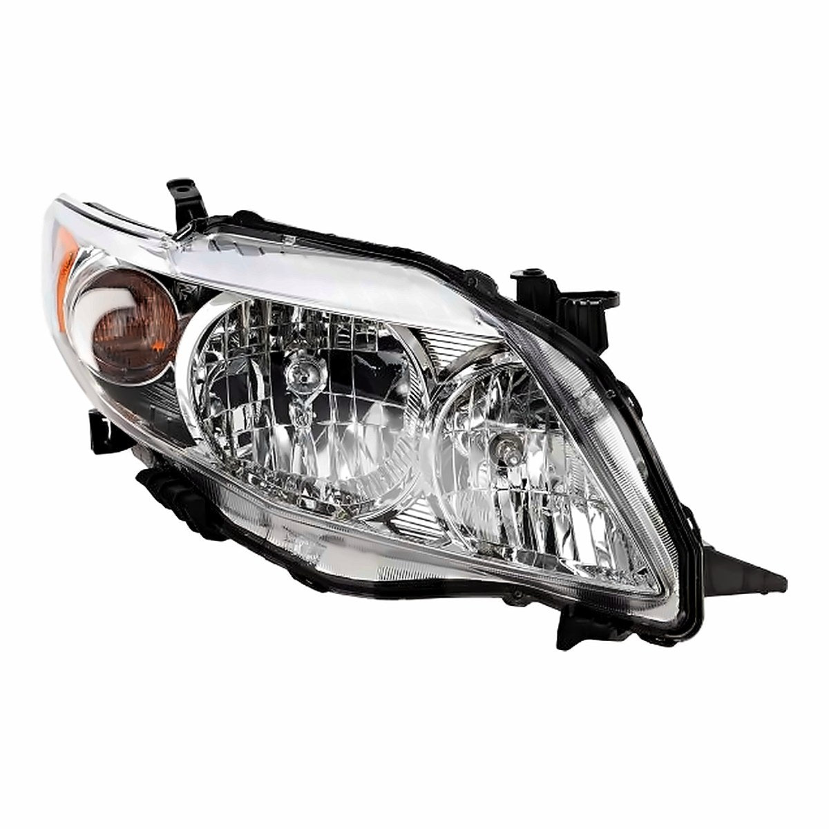 2009-2010 Toyota Corolla_Sedan Headlight Passenger Side Base/Ce/Le/Xle – Detail View (TO2503182)