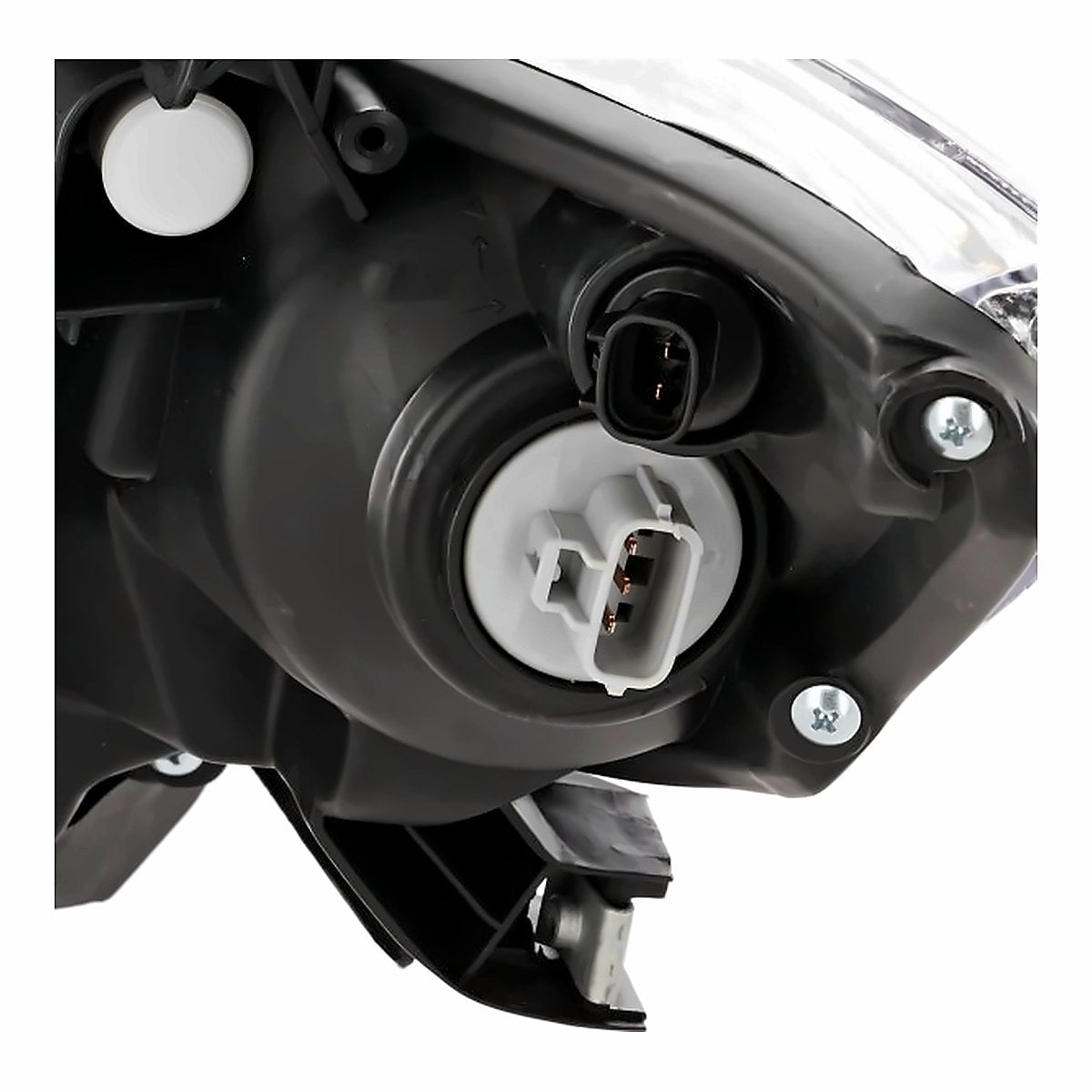 2009-2010 Toyota Corolla_Sedan Headlight Passenger Side Base/Ce/Le/Xle – Installed View (TO2503182)