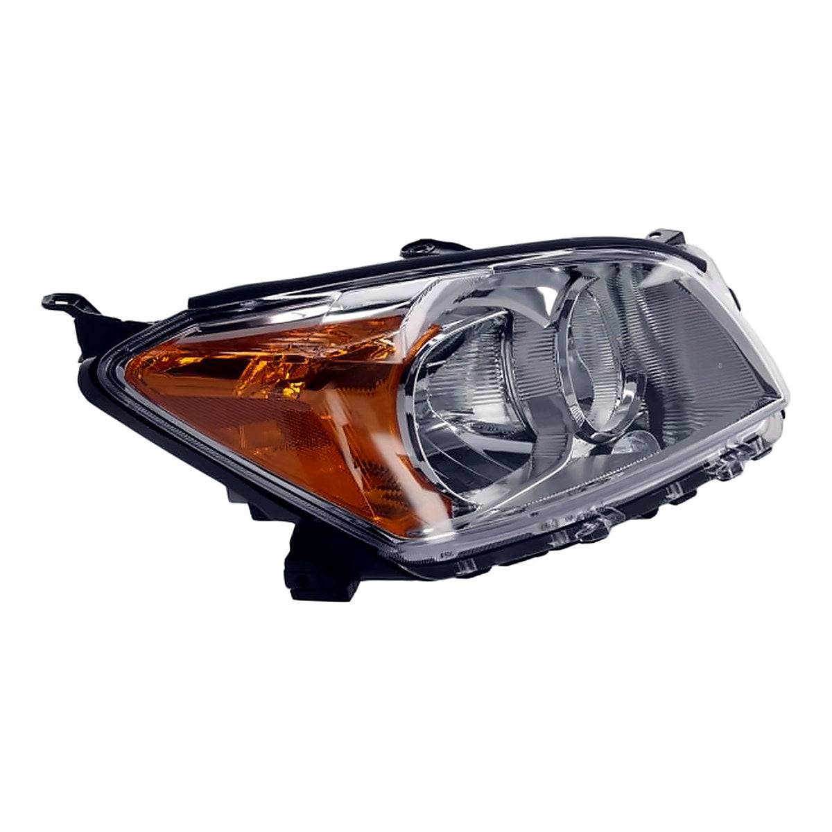 2009-2012 Toyota Rav4 Headlight Passenger Side Base/Ltd Model (Japan Built) – Installed View (TO2503190)