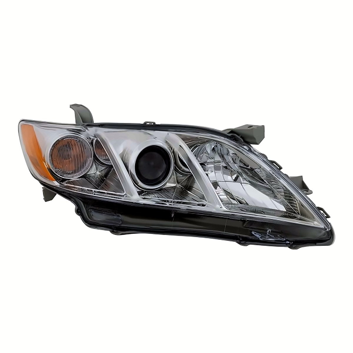 2007-2009 Toyota Camry Headlight Passenger Side Le/Xle/Base Usa Built – Front View (TO2503197)