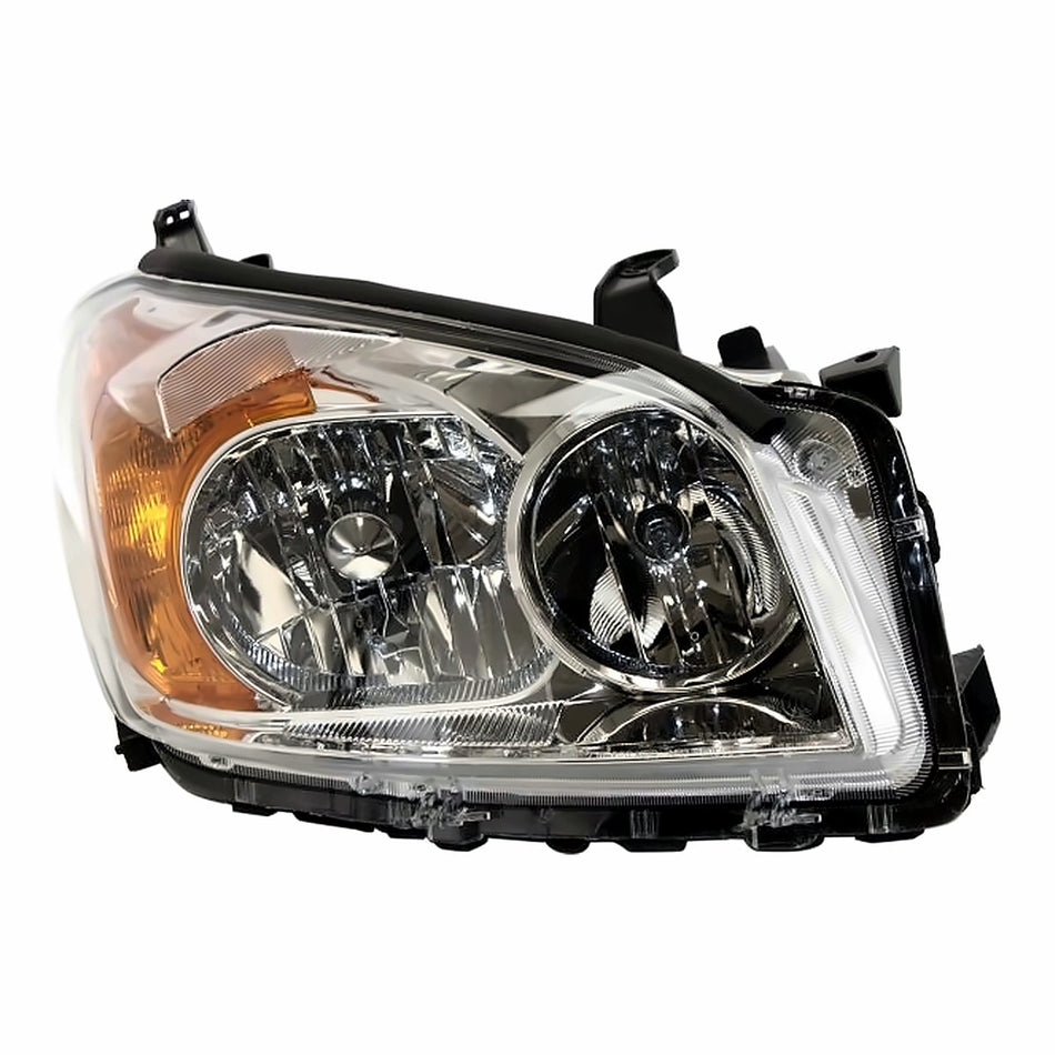 2009-2012 Toyota Rav4 Headlight Passenger Side Base/Ltd Mdl Usa Built Exclude Sport – Front View (TO2503205)