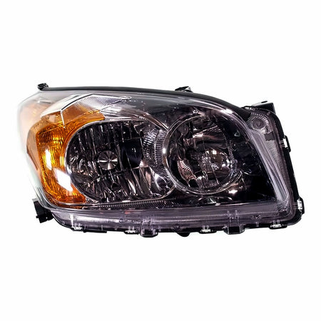 2009-2012 Toyota Rav4 Headlight Passenger Side Sport Mdl With Smoked Lens Usa Built – Front View (TO2503206)