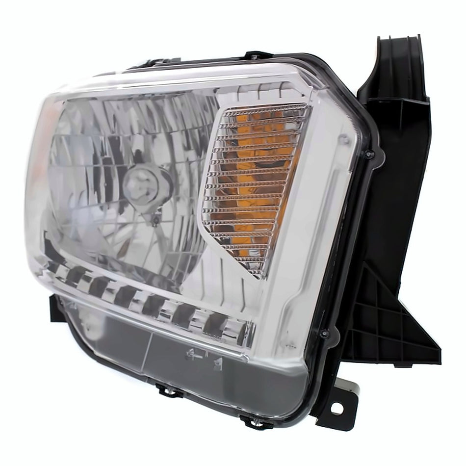 2014-2016 Toyota Tundra Headlight Passenger Side Halogen Without Level Adjuster Without Led Running Lamp Sr/Sr5/Ltd – Side View (TO2503218)