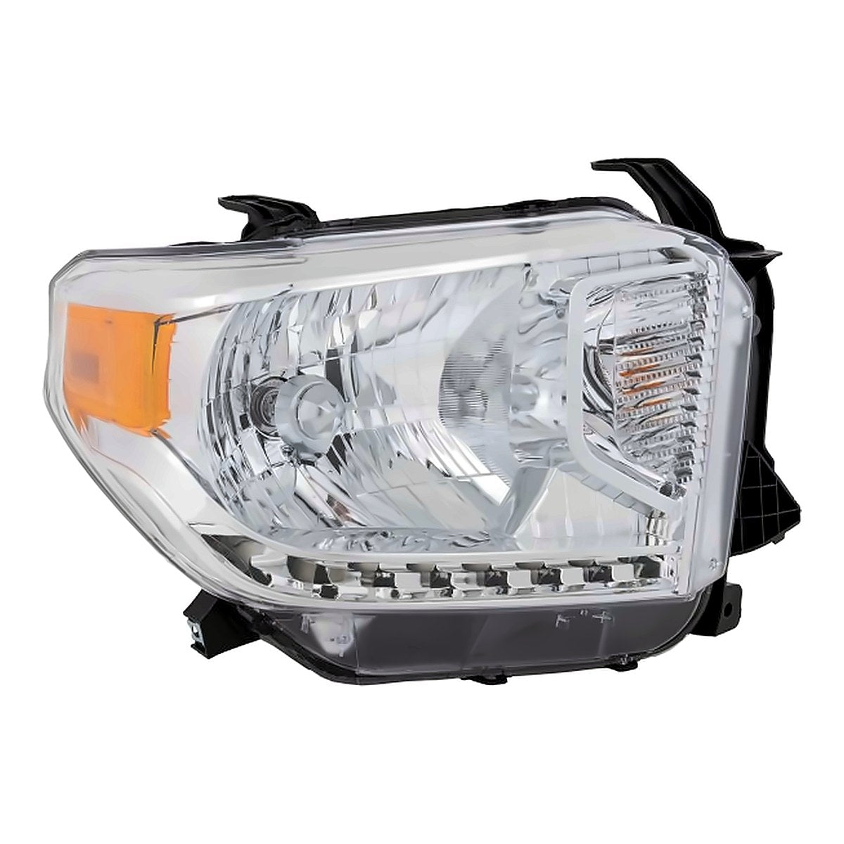 2014-2017 Toyota Tundra Headlight Passenger Side With Level Adjuster Halogen – Front View (TO2503219)