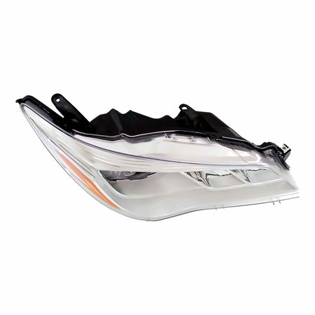 2015-2017 Toyota Camry Headlight Passenger Side Led Xle Chrome Bezel – Angle View (TO2503223)