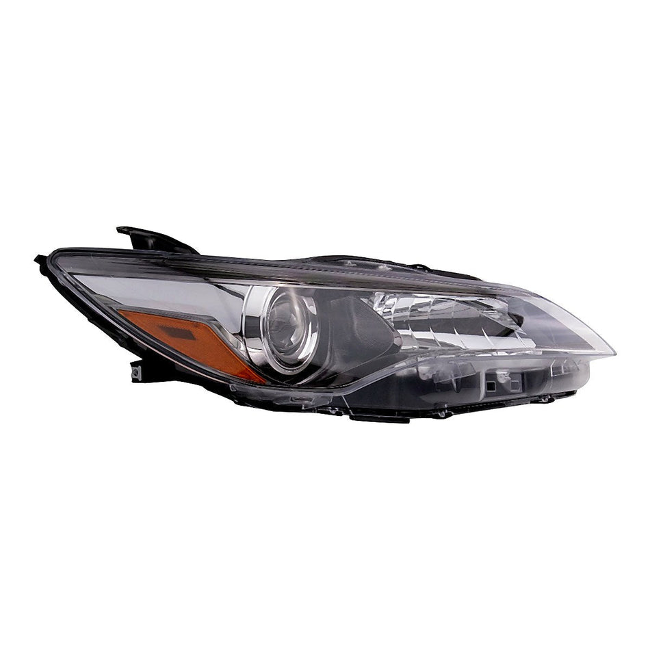 2015-2017 Toyota Camry Hybrid Headlight Passenger Side - side angle, Part TO2503224
