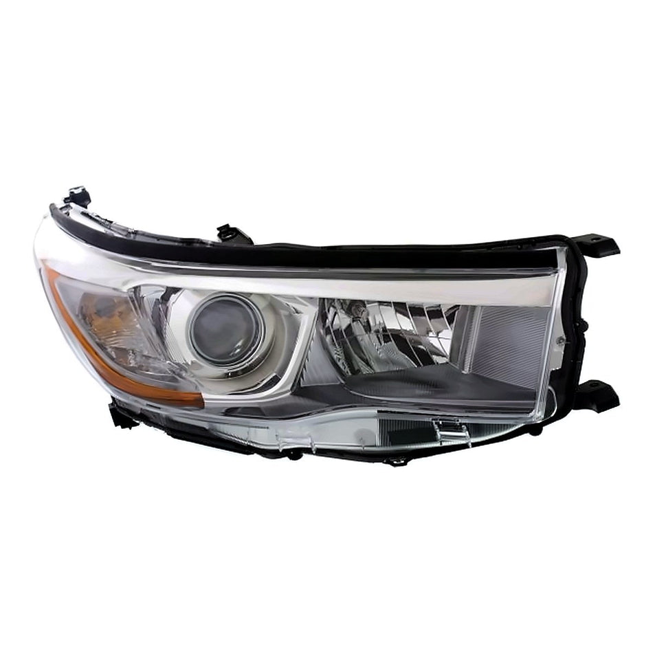 2014-2016 Toyota Highlander Hybrid Headlight - side angle, Part TO2503225