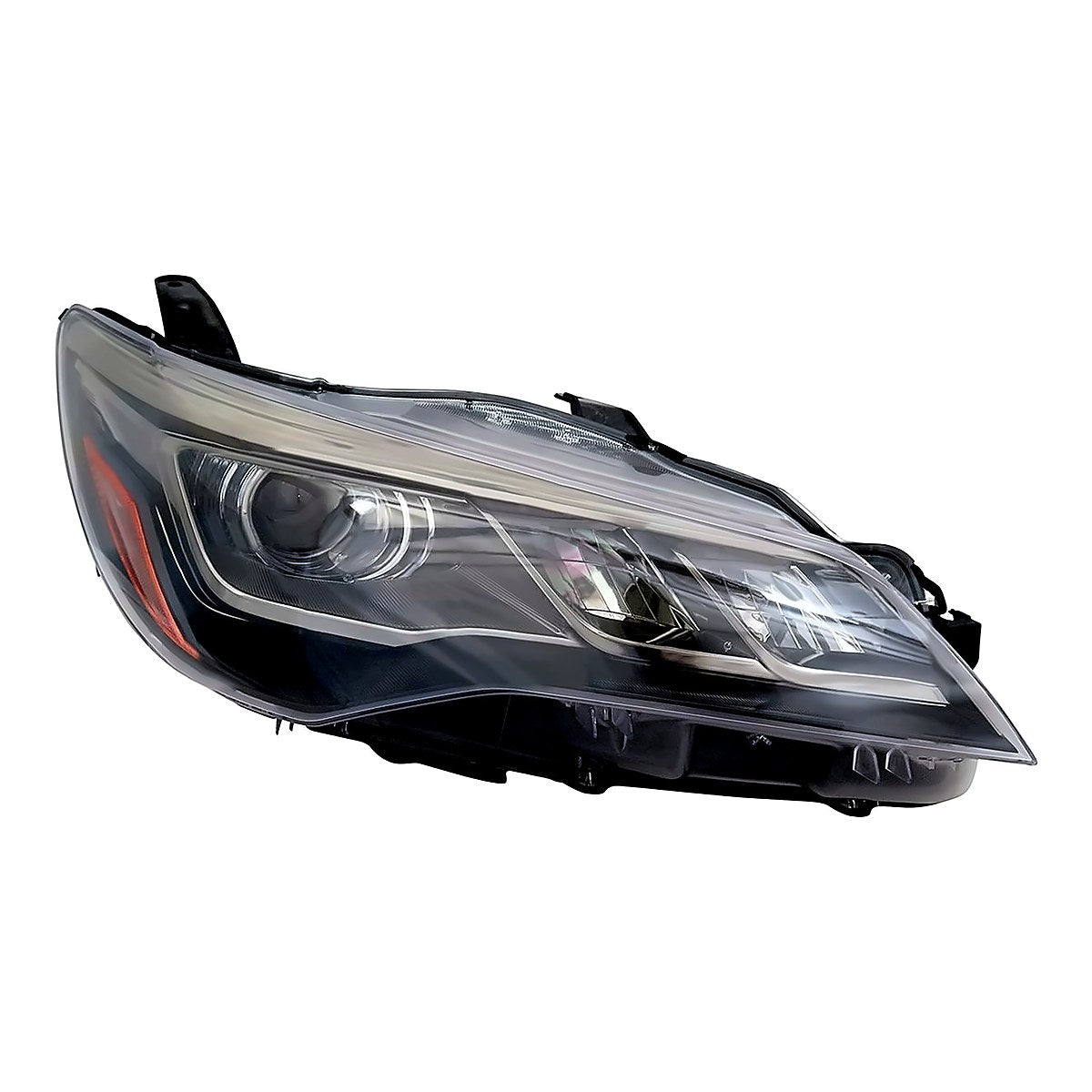 2015-2017 Toyota Camry Headlight Passenger Side Led Xse Black Bezel – Front View (TO2503229)