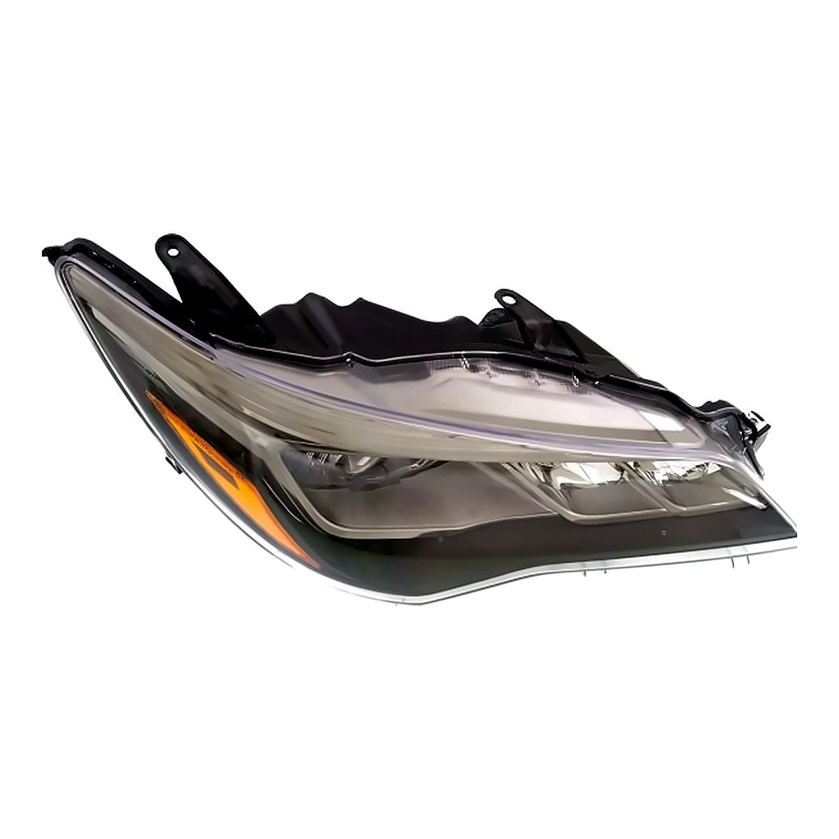 2015-2017 Toyota Camry Headlight Passenger Side Led Xse Black Bezel – Detail View (TO2503229)