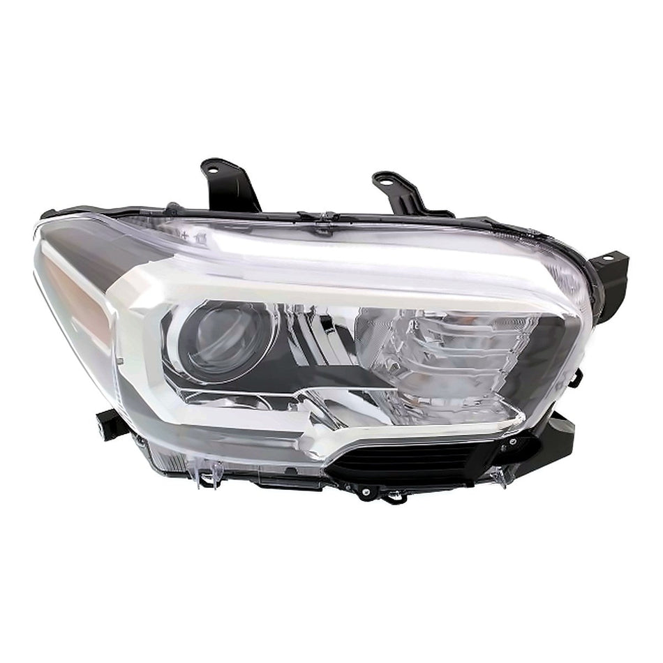 2018-2019 Toyota Tacoma Headlight Passenger Side - side angle, Part TO2503243