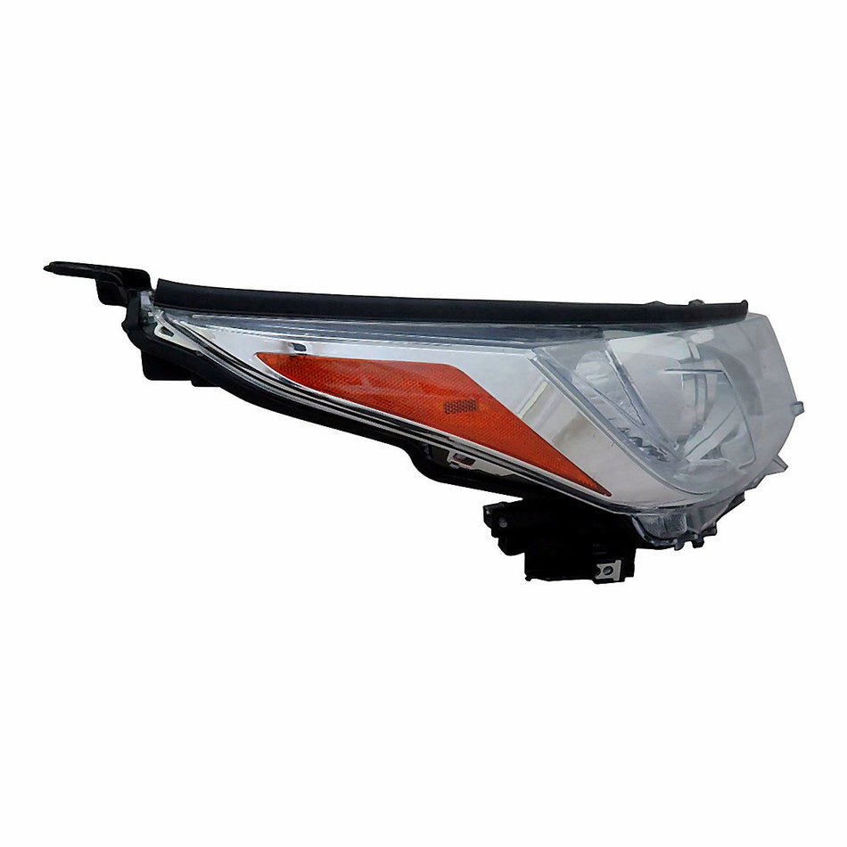 2017-2019 Toyota Highlander Hybrid Headlight Passenger Side - side angle, Part TO2503251