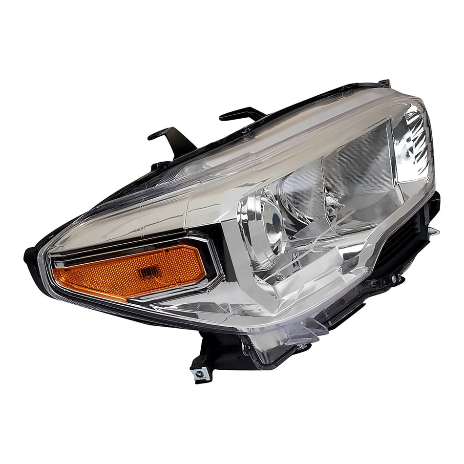 2019-2023 Toyota Tacoma Headlight Passenger Side Halogen Chrome By Signal Base Sr Models Without Fog Lights Without Led Drl – Side View (TO2503284)