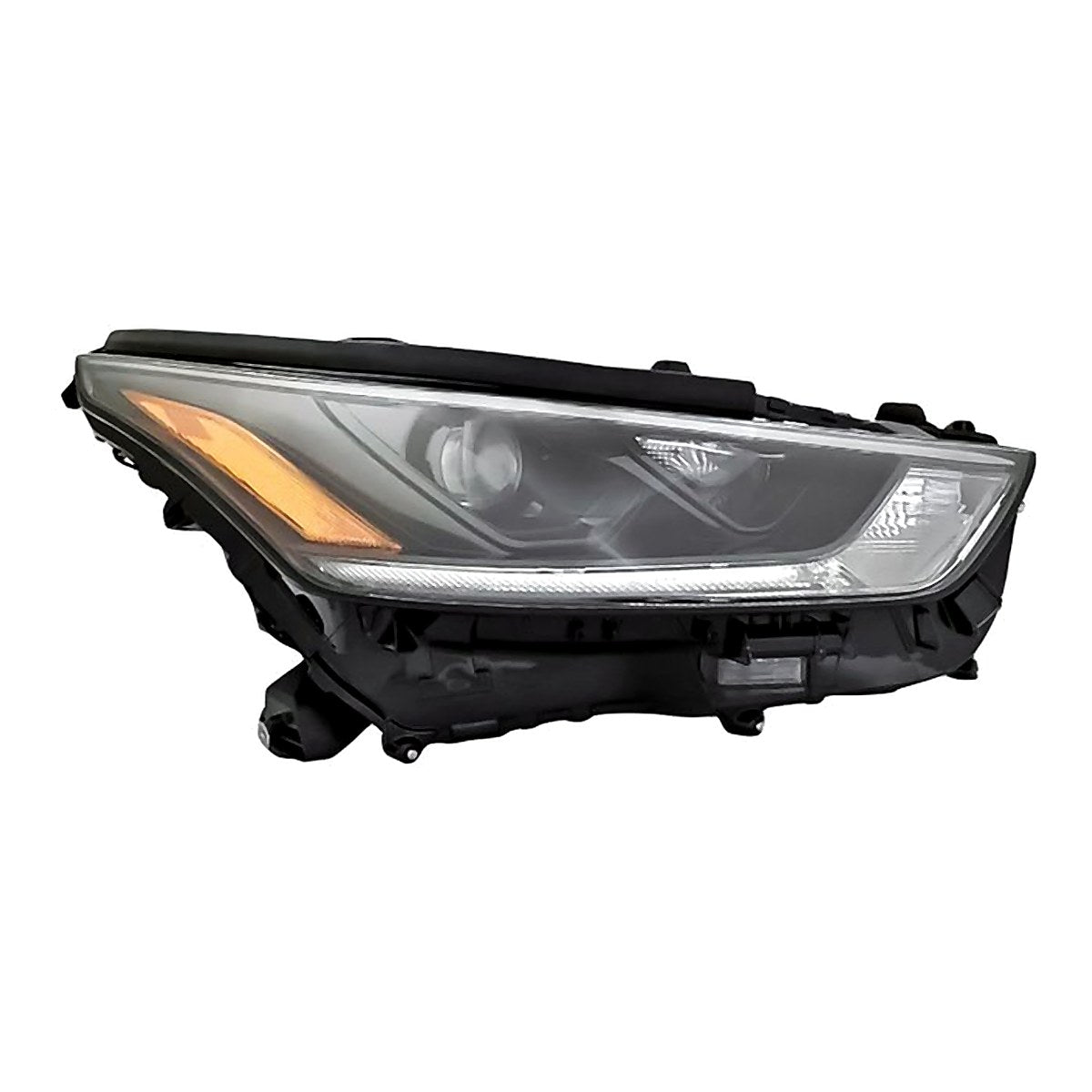2021-2025 Toyota Highlander Headlight Passenger Side Black Led Drl Xse Trim – TO2503303