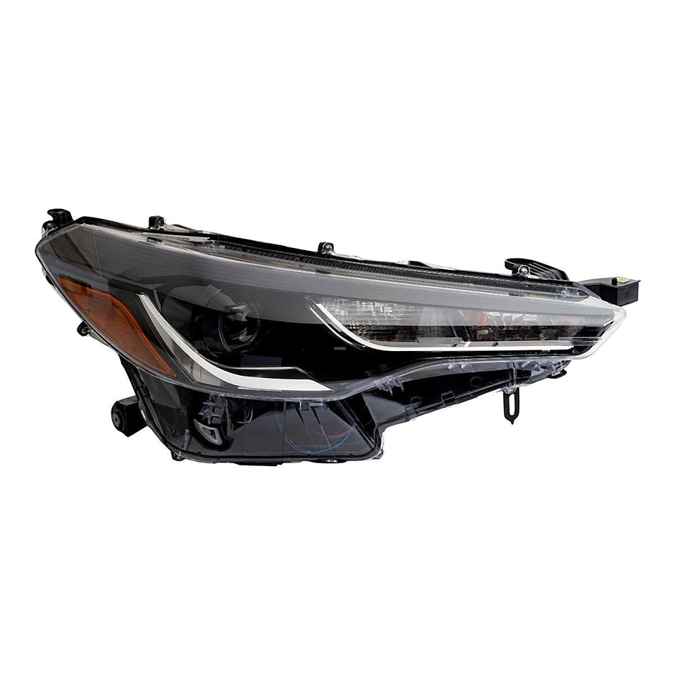 2022–2025 Toyota Corolla Cross LED Headlight Assembly Front View Passenger Side RH TO2503313