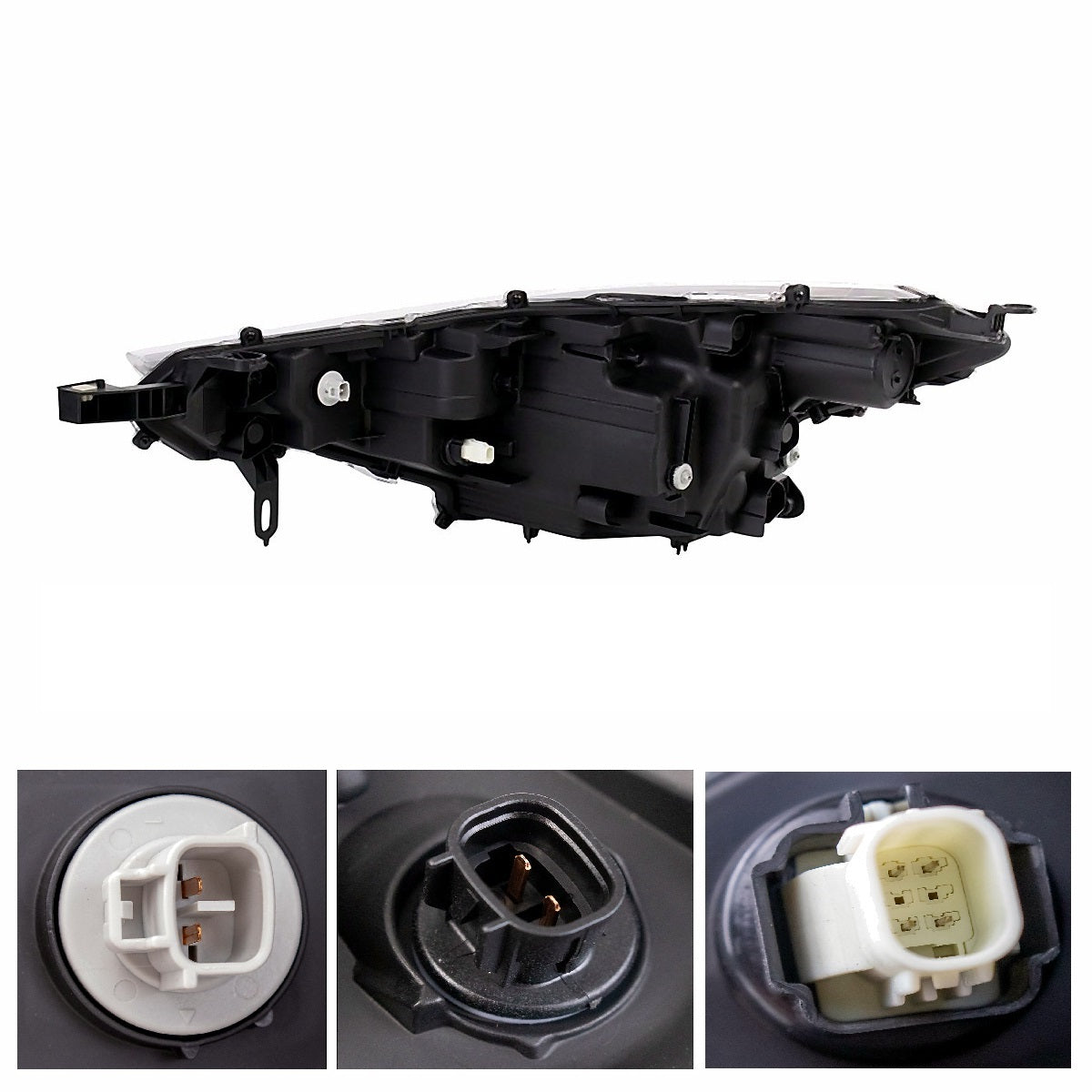 2022–2025 Toyota Corolla Cross LED Headlight Assembly Detail View Passenger Side RH TO2503313