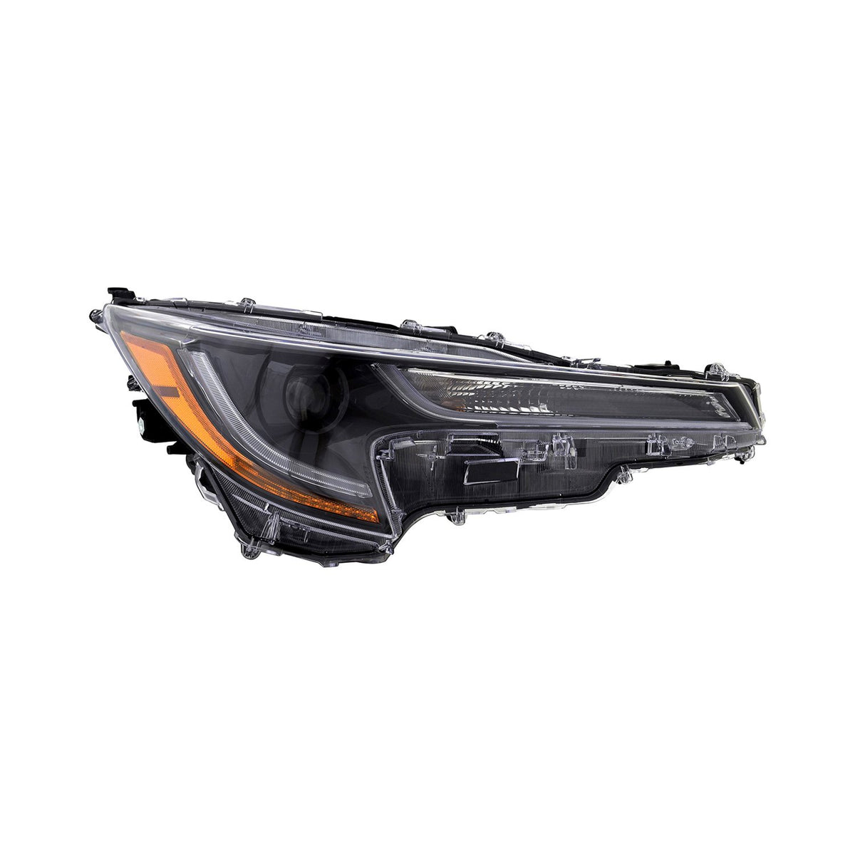 2023 Toyota Corolla headlamp assembly LE passenger side RH Front View - Standard - High-Quality - TO2503324