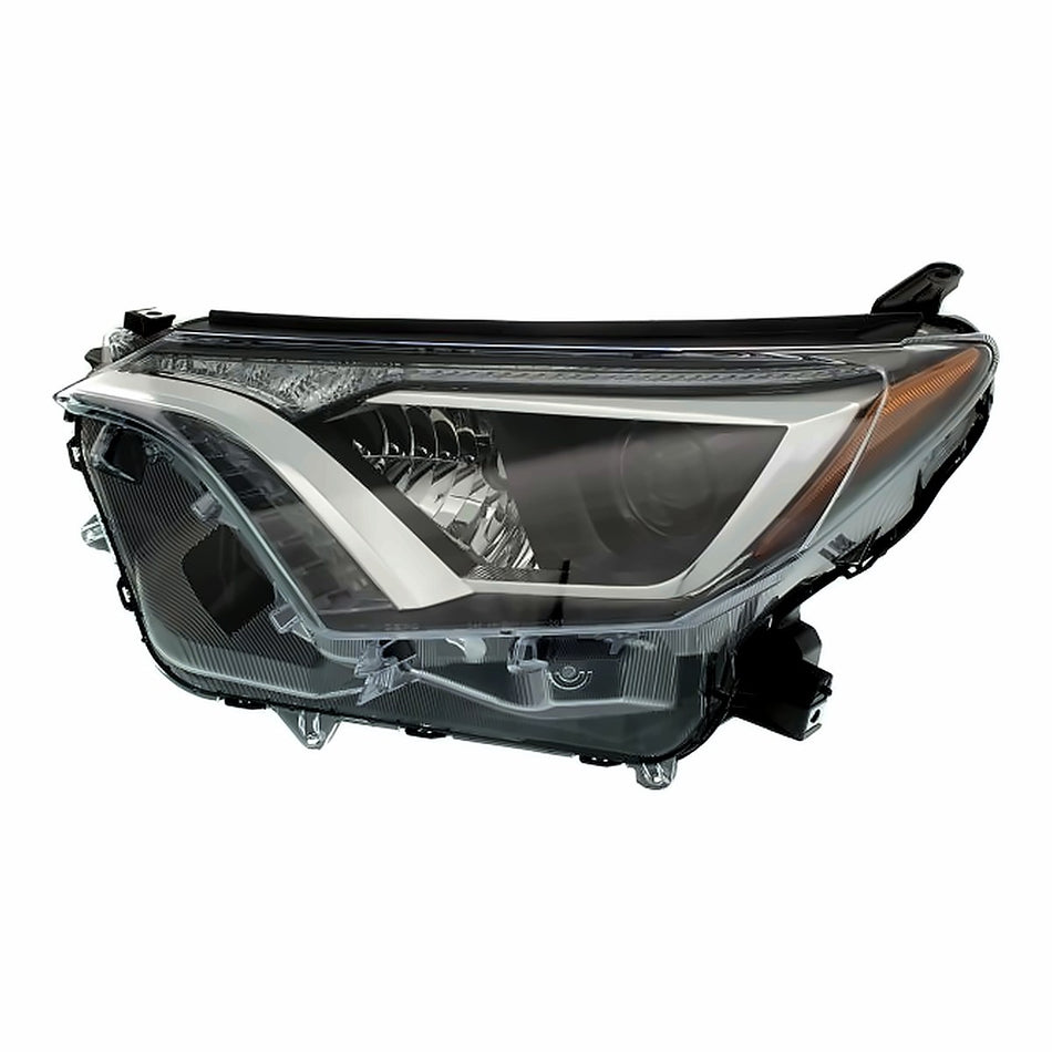 2016-2018 Toyota Rav4 Headlight Driver Side Halogen Japan Built – Front View (TO2518189)