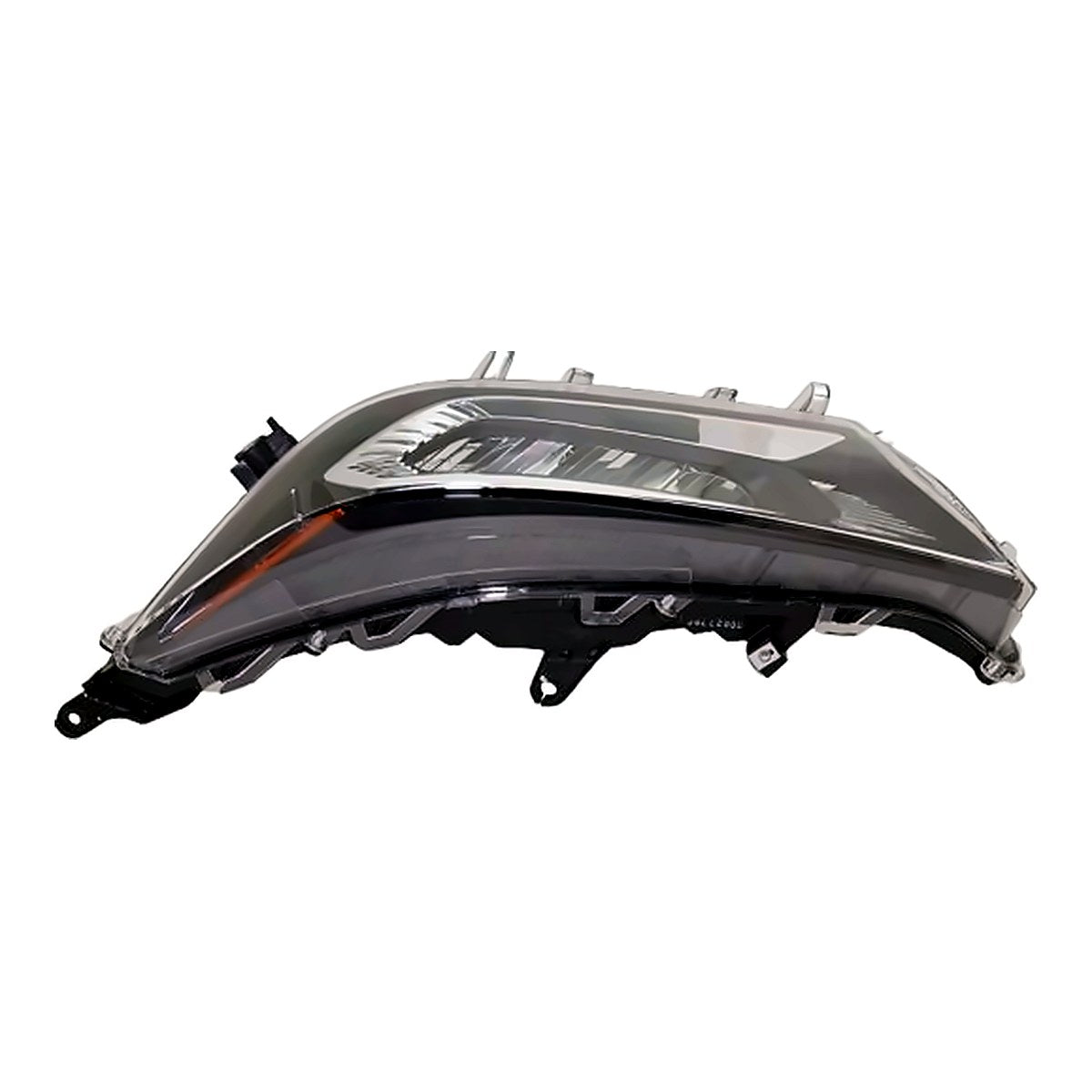 2019-2022 Toyota Rav4 Headlight Driver Side Led With Chrome Housing Japan Built – Detail View (TO2518201)