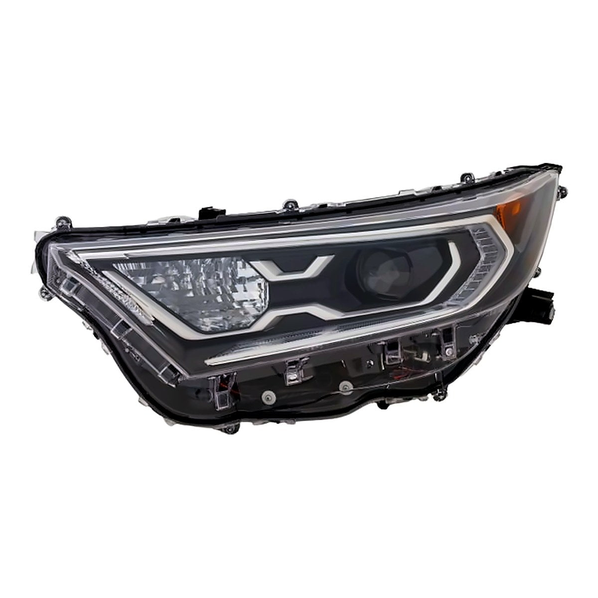 2019-2022 Toyota Rav4 Headlight Driver Side Japan Built – Front View (TO2518202)