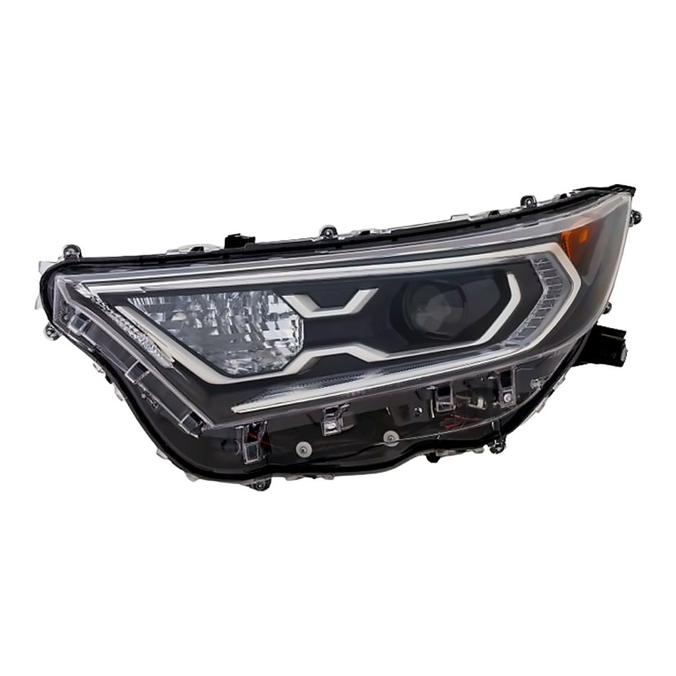 2019-2022 Toyota Rav4 Headlight Driver Side Japan Built – Front View (TO2518202)