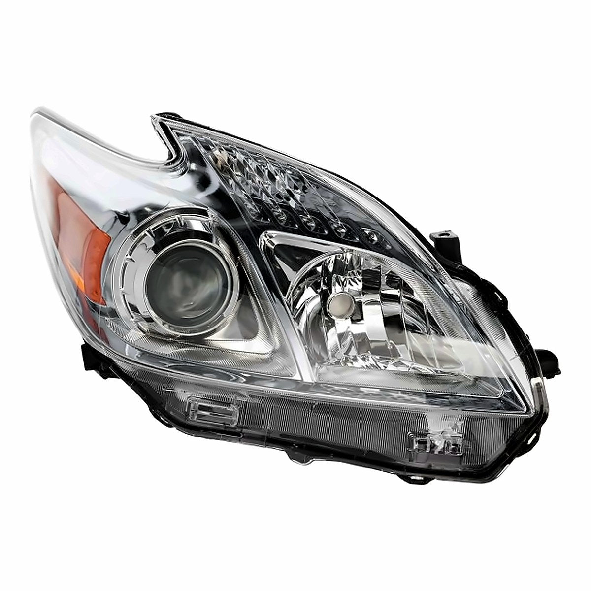 2010-2011 Toyota Prius Headlight Passenger Side Halogen – Front View (TO2519122)