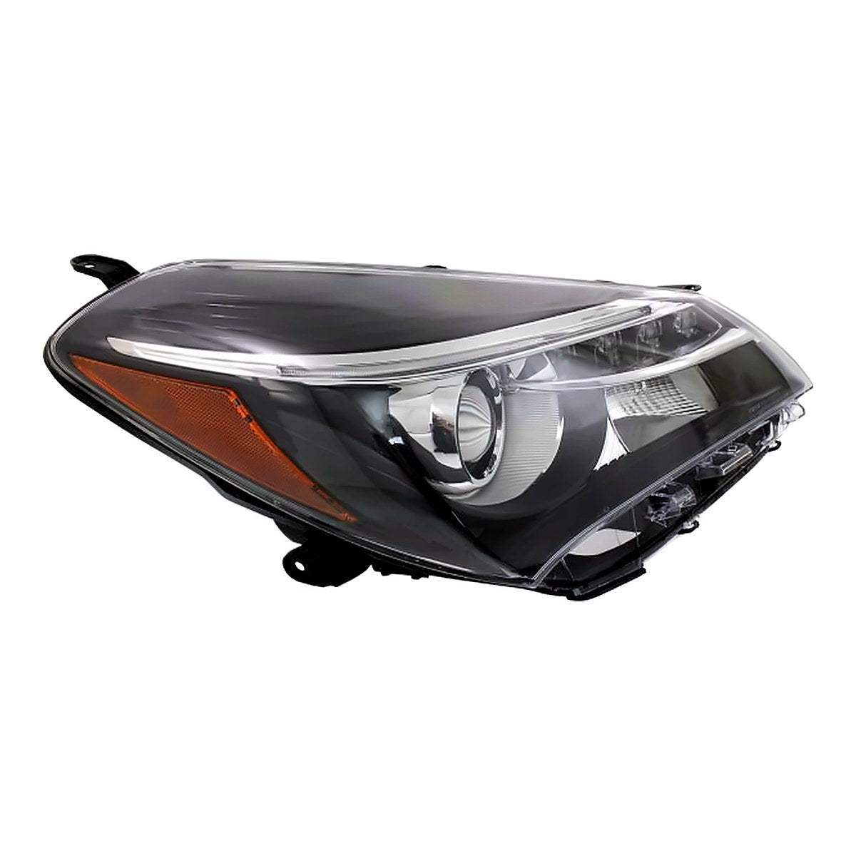 2015-2017 Toyota Yaris_Hatchback Headlight Passenger Side Halogen With Led Drl Se Model – Side View (TO2519151)