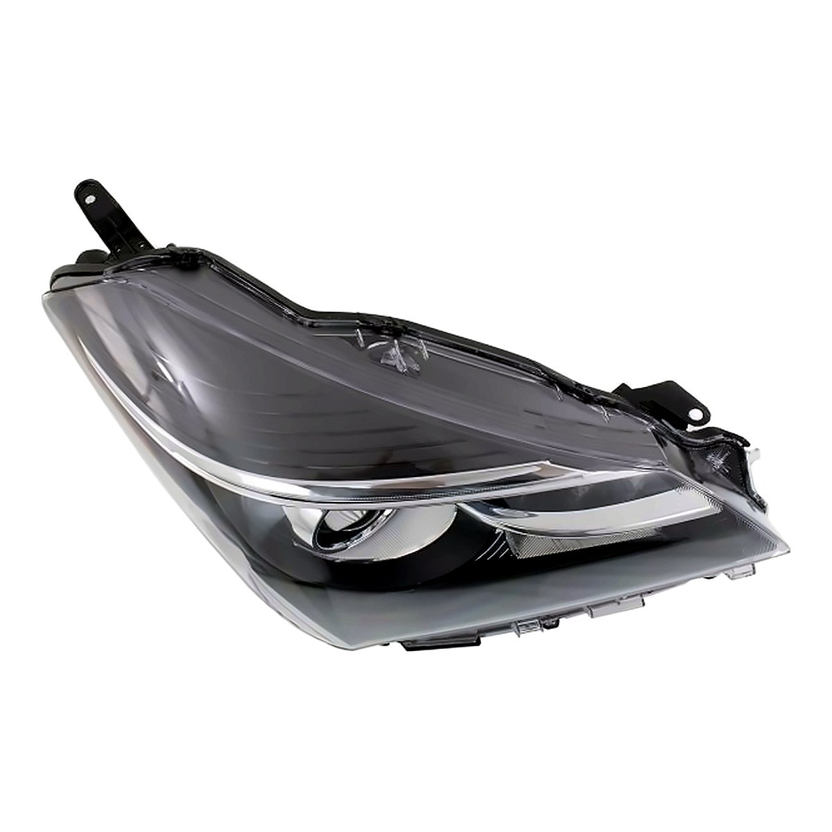 2015-2017 Toyota Yaris_Hatchback Headlight Passenger Side Halogen With Led Drl Se Model – Detail View (TO2519151)