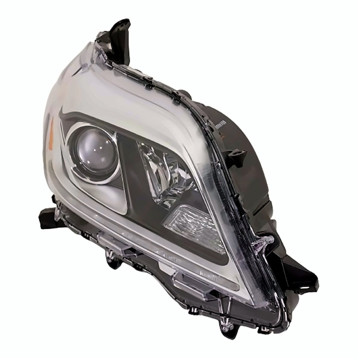 2015-2020 Toyota Sienna Headlight Passenger Side Hid Chrome Bezel – Side View (TO2519154)