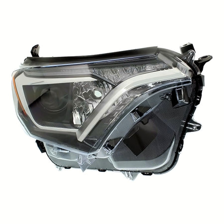 2016-2018 Toyota Rav4 Headlight Passenger Side Halogen Japan Built – Angle View (TO2519189)