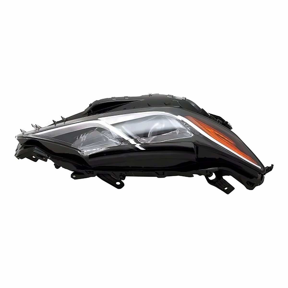 2018-2020 Toyota Camry Headlight Passenger Side Japan Built L/Le/Se Model – Installed View (TO2519194)