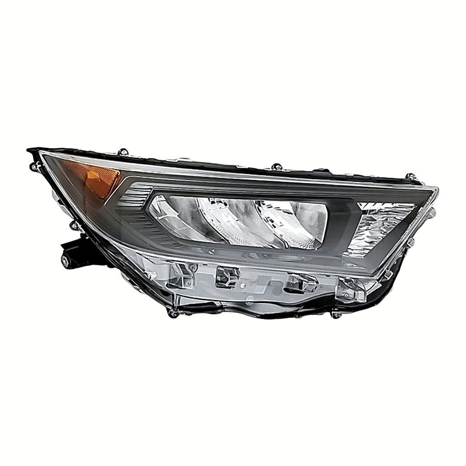 2019-2024 Toyota Rav4 Headlight Passenger Side Led With Black Housing Japan Built Fits Le / Hyb – TO2519200