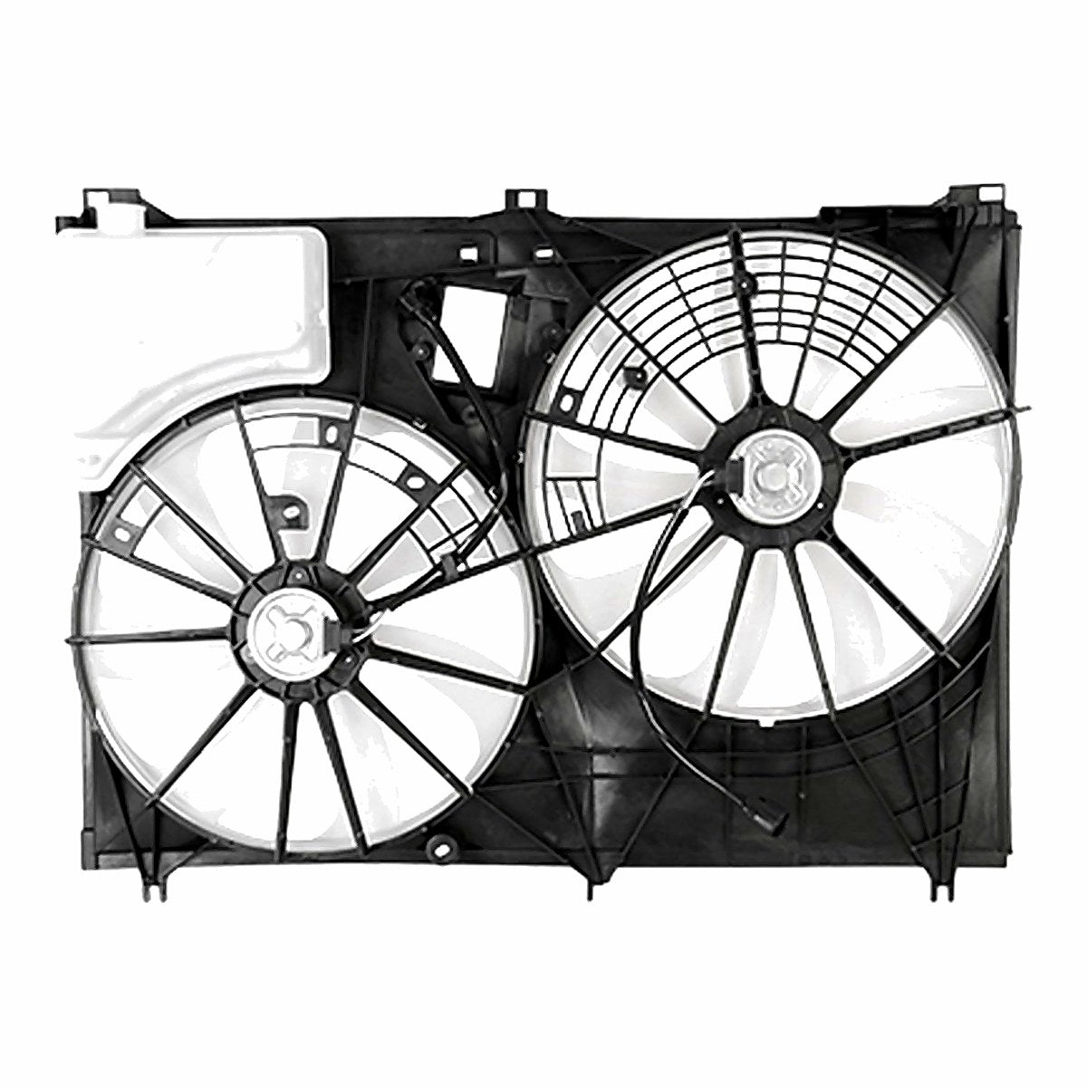 2014-2019 Toyota Highlander Cooling Fan Assy V6/4Cyl Dual Fan Assy Without Tow Package – TO3115187
