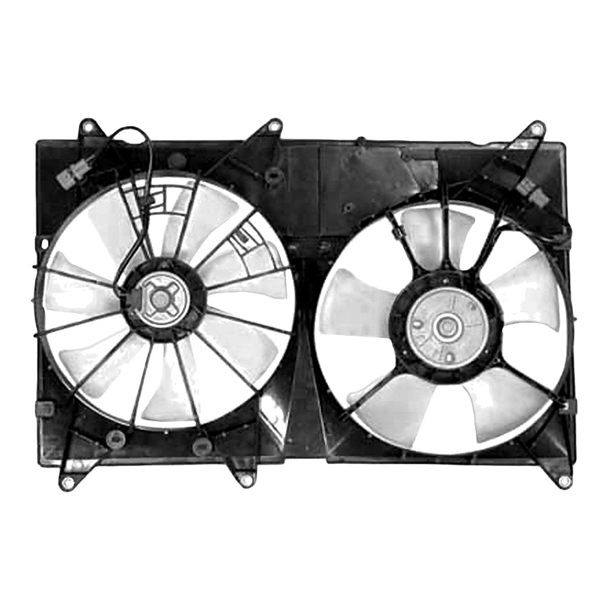 2004-2007 Toyota Highlander Cooling Fan Assy 4Cyl Without Towing Pkg_TO3120103