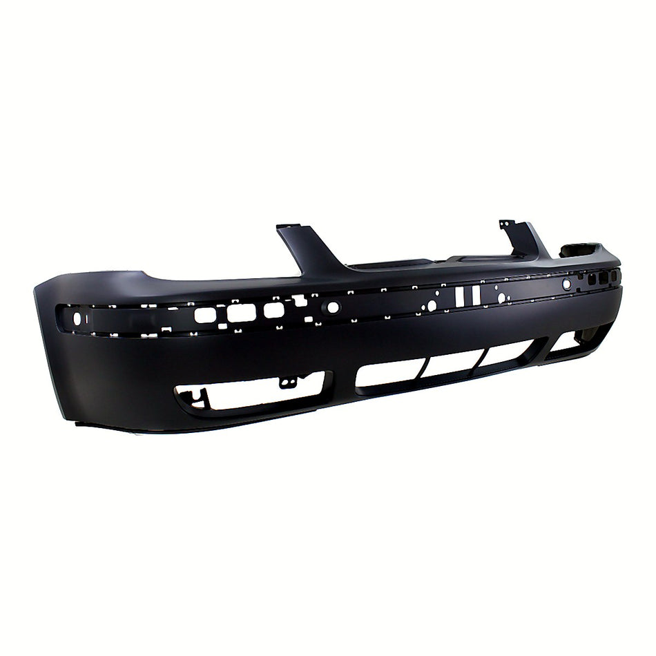 1999-2005 Volkswagen Jetta Bumper Front Primed Sdn/Wgn With Moulding Hole_VW1000136-2