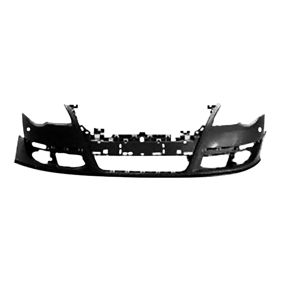 2006-2010 Volkswagen Passat Bumper Front Primed Without Sensor With Headlight Washer Hole_VW1000164