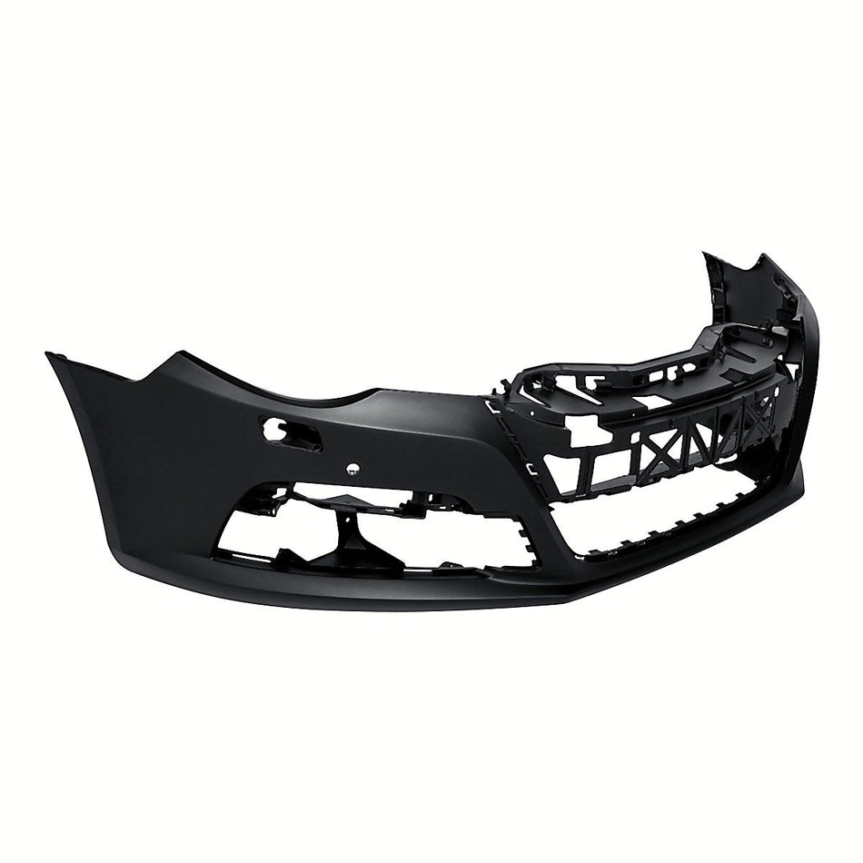 2009-2012 Volkswagen Cc Bumper Front Primed Without R Line With Sensor With Washer Hole_VW1000180-2