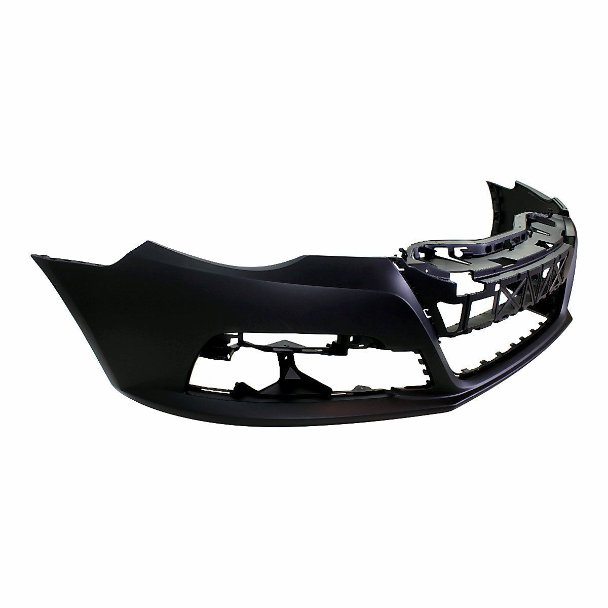 2009-2012 Volkswagen Cc Bumper Front Primed Without R-Line Without Sensor Without Washer Hole_VW1000181-2