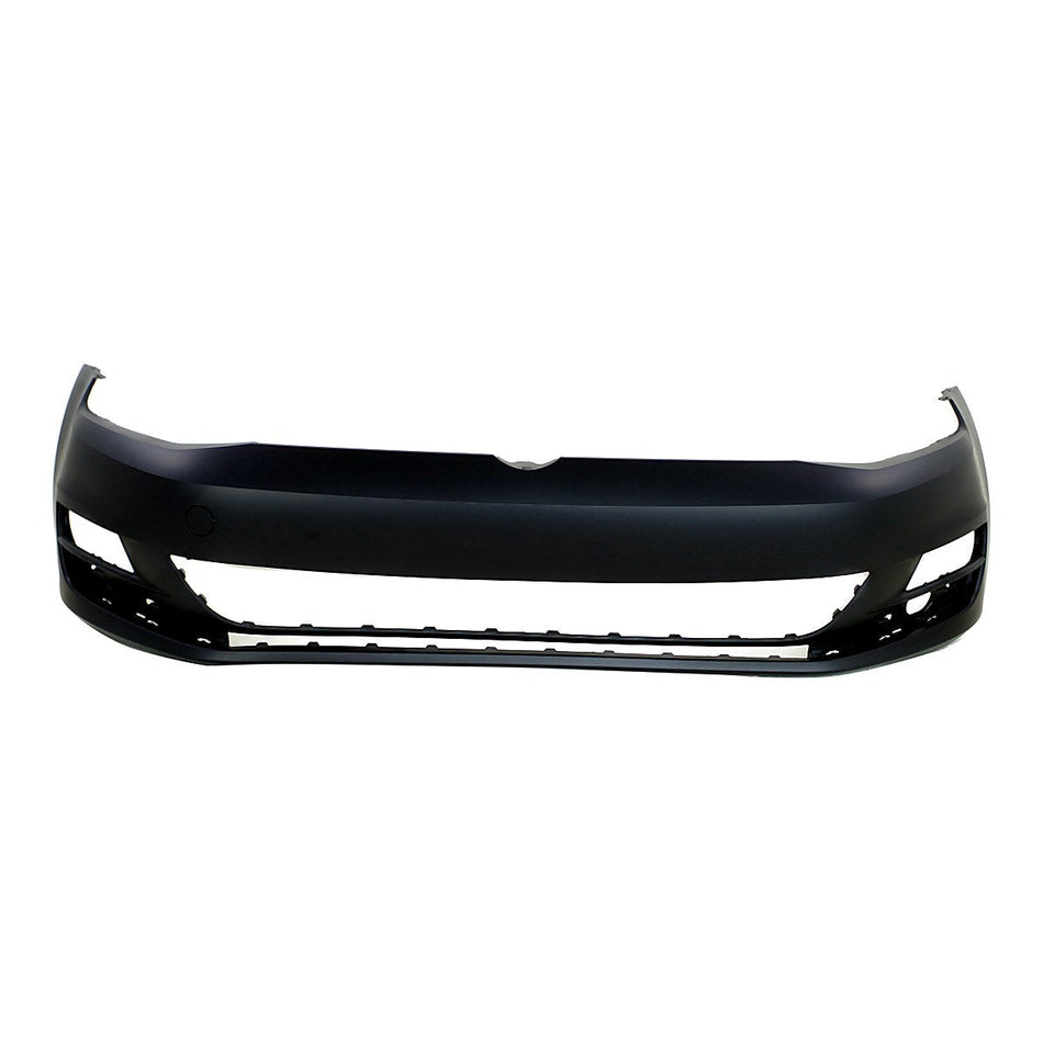2015-2017 Volkswagen Golf_Hatchback Bumper Front Primed Without Sensor Hole_VW1000208