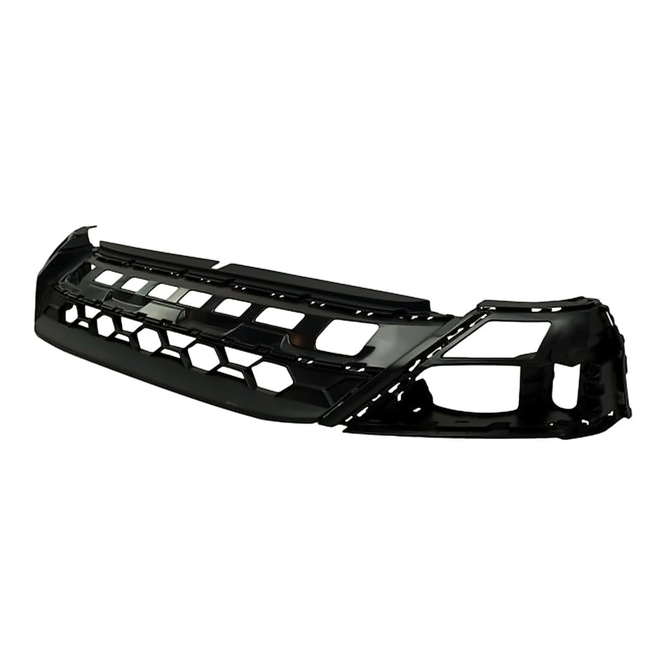 2018-2021 Volkswagen Tiguan Grille Support (Lower Center Grille/ Bezels Mounted To This Piece) Without R-Line Textured Black – Side View (VW1015107)
