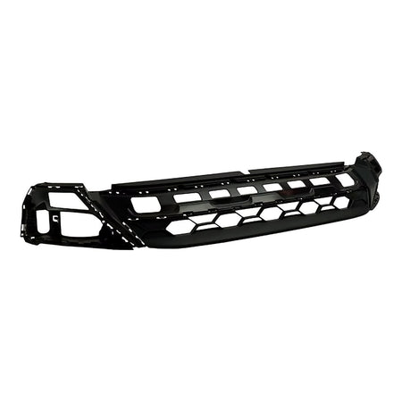 2018-2021 Volkswagen Tiguan Grille Support (Lower Center Grille/ Bezels Mounted To This Piece) Without R-Line Textured Black – Angle View (VW1015107)