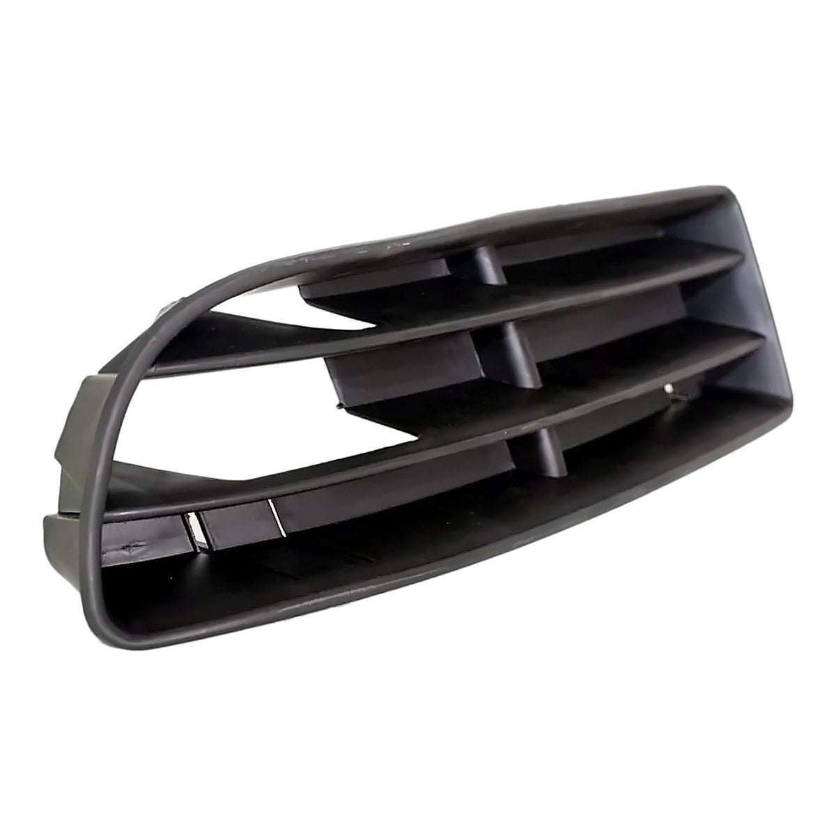 1999-2005 Volkswagen Jetta Grille Lower Driver Side Outer (Matte-Black) Plastic – Side View (VW1036102)