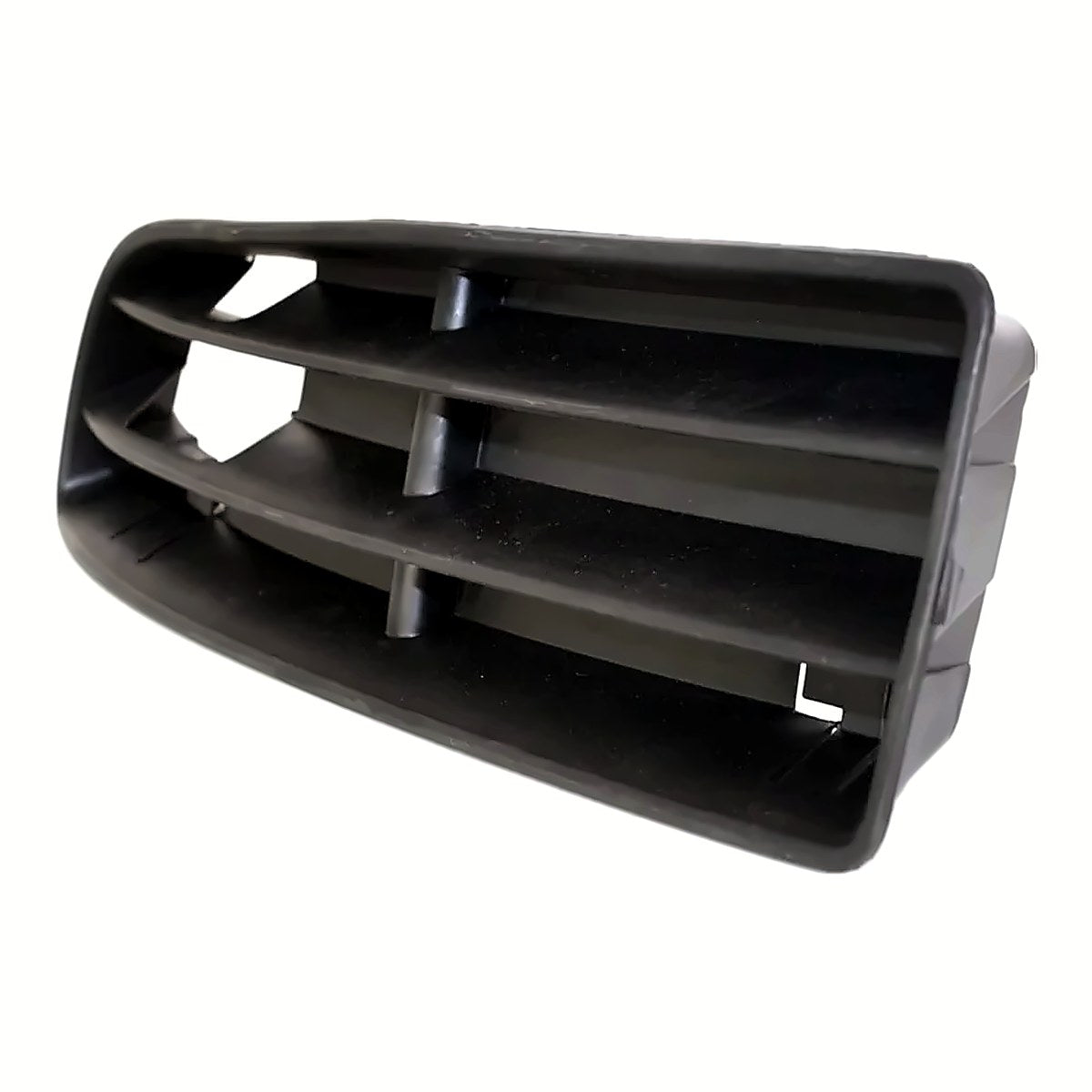 1999-2005 Volkswagen Jetta Grille Lower Driver Side Outer (Matte-Black) Plastic – Side View (VW1036102)