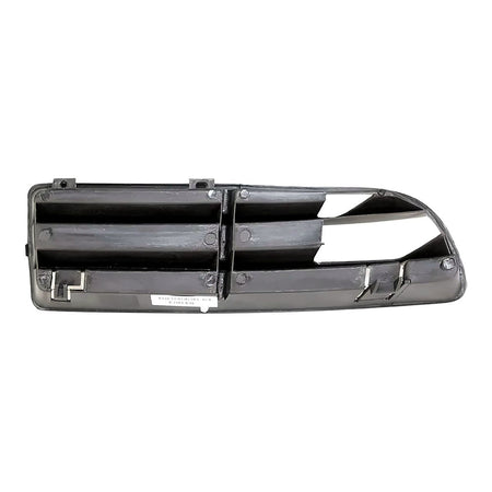 1999-2005 Volkswagen Jetta Grille Lower Driver Side Outer (Matte-Black) Plastic – Back View (VW1036102)