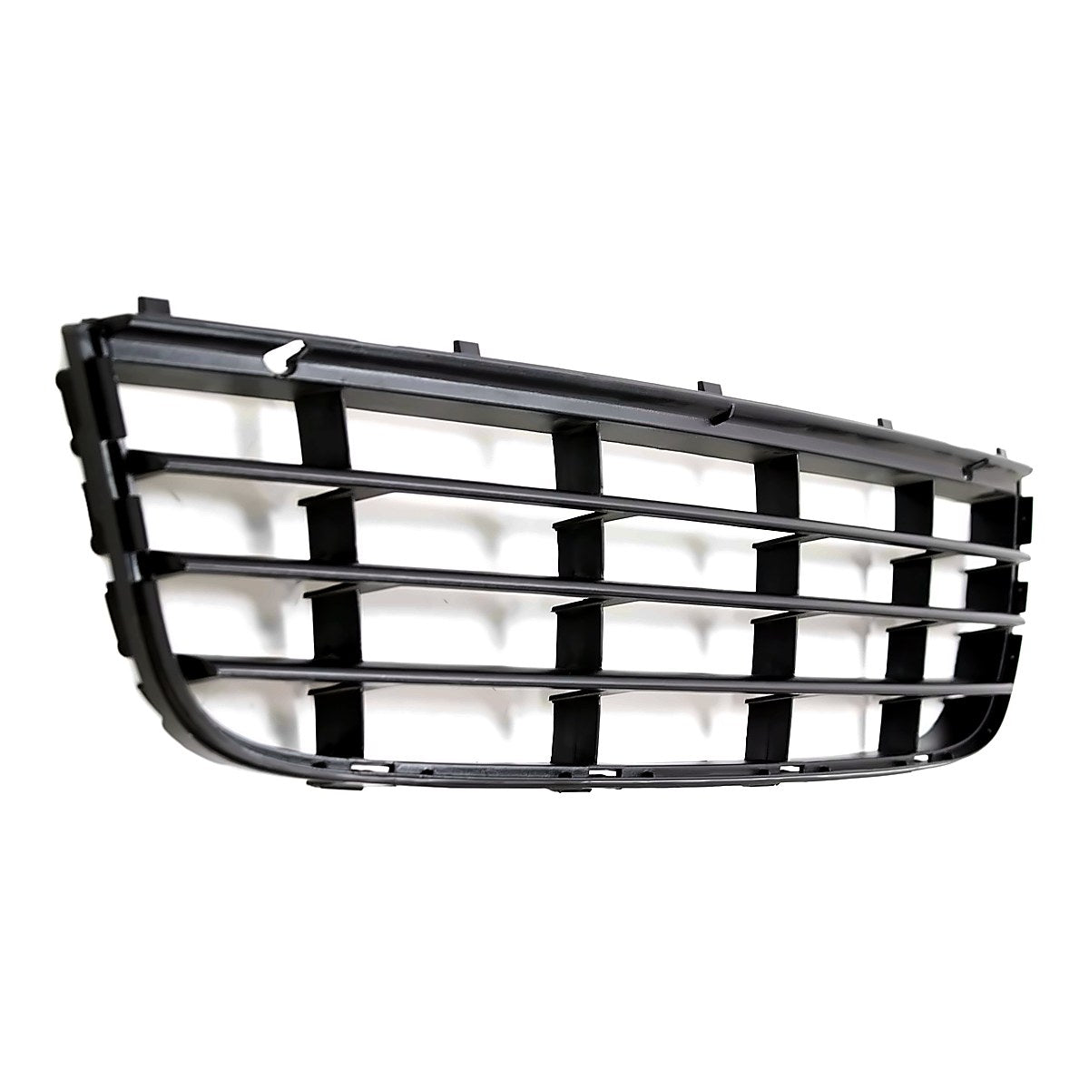 2005-2010 Volkswagen Jetta Grille Lower Center Matt-Black Exclude Gli – Side View (VW1036106)