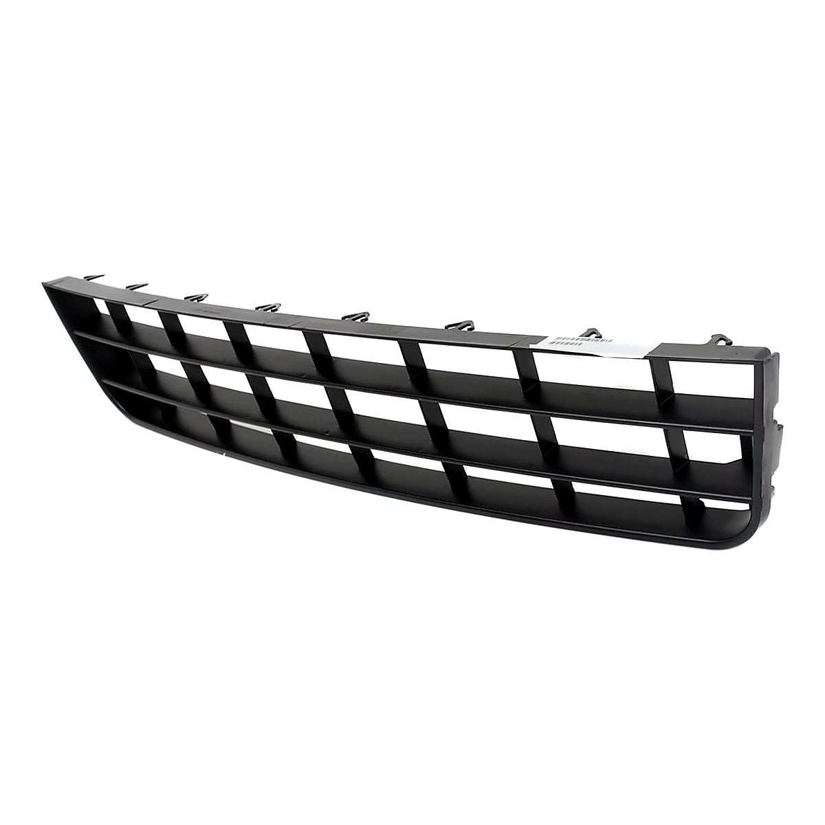 2006-2009 Volkswagen Rabbit Grille Lower Matte-Black (Bar Type) – Side View (VW1036128)