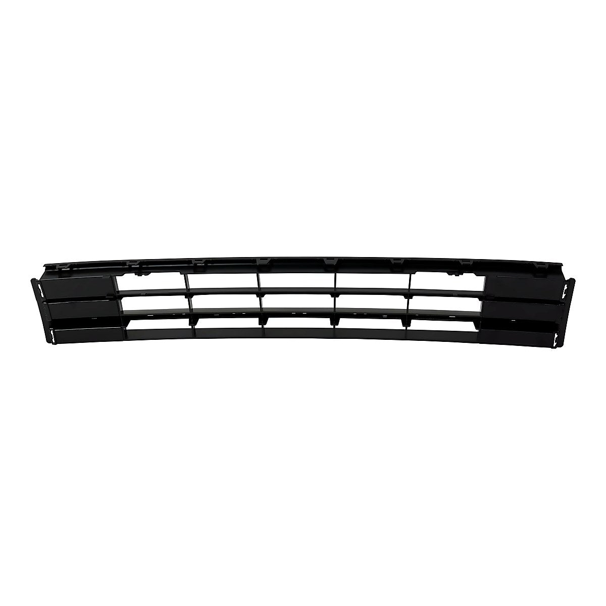 2016-2019 Volkswagen Passat Grille Lower Center Textured Black With Chrome Bar Without Sensor/Gt/R-Line – Back View (VW1036141)