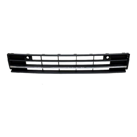2016-2019 Volkswagen Passat Grille Lower Center Textured Black With Chrome Bar With Sensor Without Gt/R-Line – VW1036142