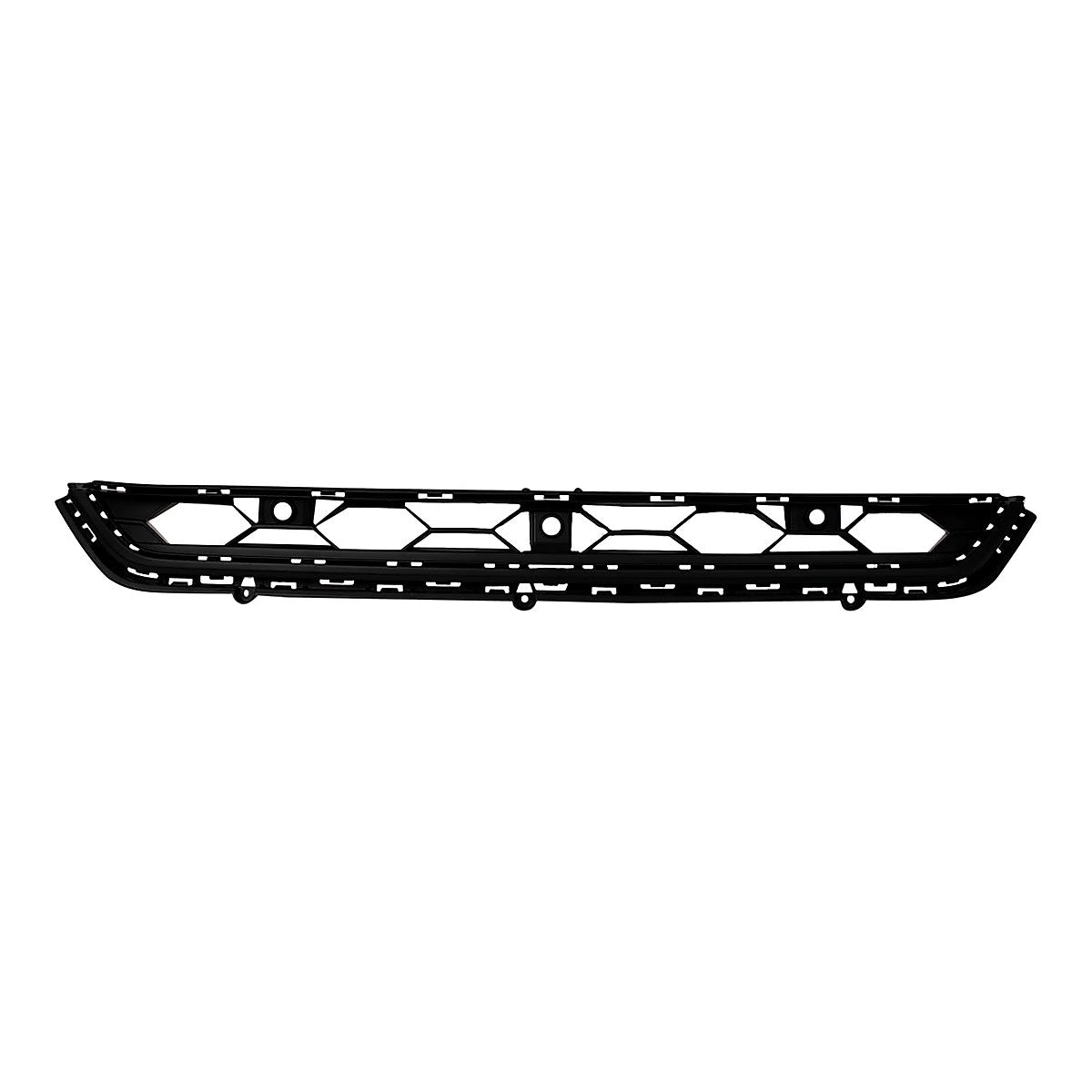 2018-2021 Volkswagen Tiguan Grille Lower Textured Black With Sensor – Front View (VW1036145)