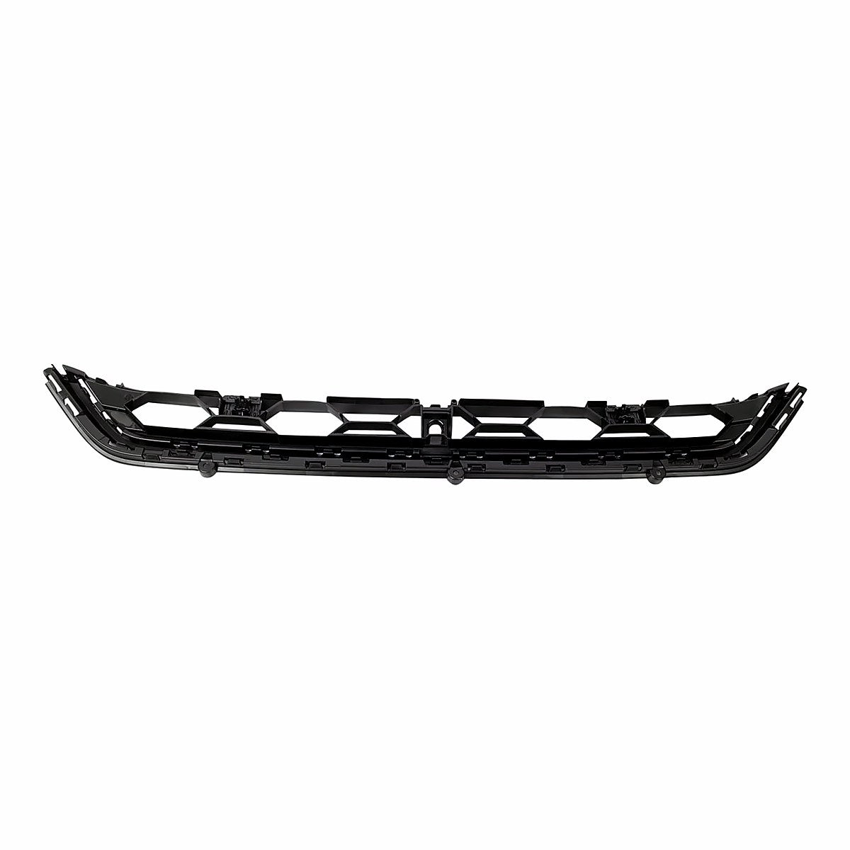 2018-2021 Volkswagen Tiguan Grille Lower Textured Black With Sensor – Back View (VW1036145)