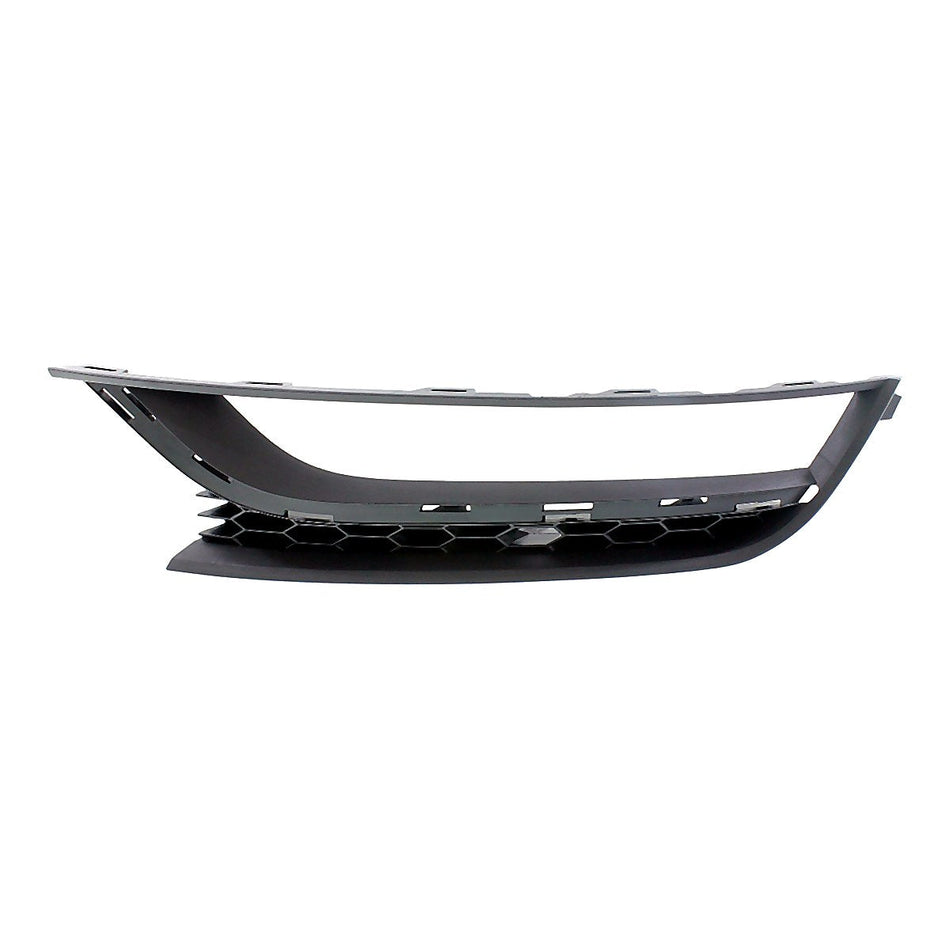 2012-2015 Volkswagen Passat Fog Light Bezel Front Driver Side Dark Gray Finish – Front View (VW1038122)